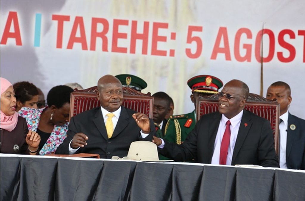In August 2017, presidents Museveni and Magufuli officially launched EACOP, solidifying cooperation between Uganda and Tanzania on regional oil logistics.