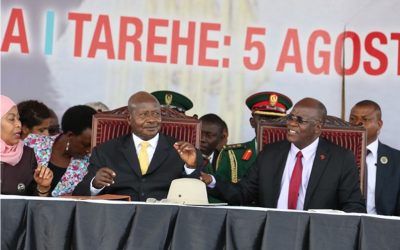 Groundbreaking of EACOP: Museveni & Magufuli Launch Mega Pipeline Project